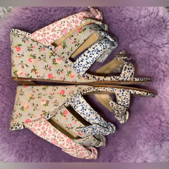 Alexandre Birman Julyta floral canvas sandals size 37 (US 7) - Picture 6 of 10